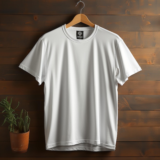 Tshirts mockup in white