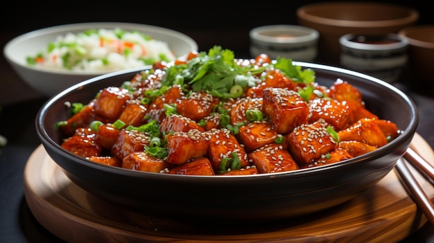 Tteokbokki Korean traditional spicy food