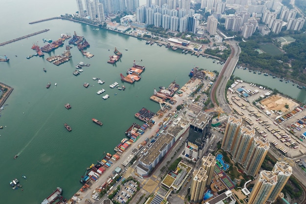 Tuen Mun, Hong Kong 09 September 2018:- Hong Kong downtown