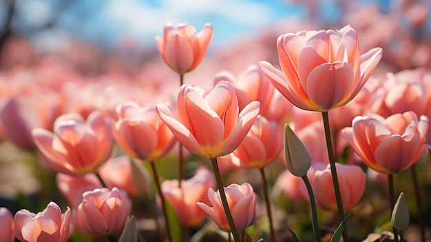 tulip flowers photo