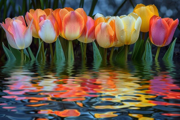 Tulip Reflections ar c