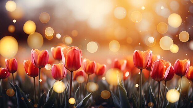 Tulipthemed EndofYear Web Banner Design