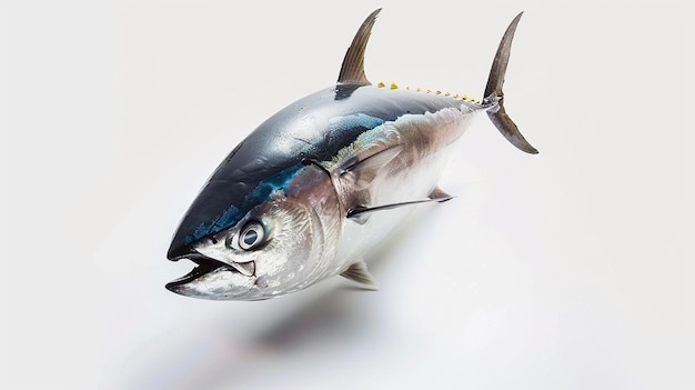 Photo tuna isolated on white background