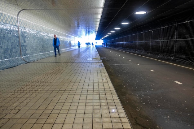 Tunnel for Pedestrians and Cyclists