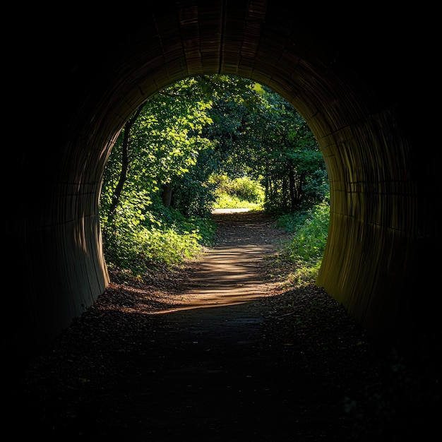 Photo tunnel vision a journey through the shadows