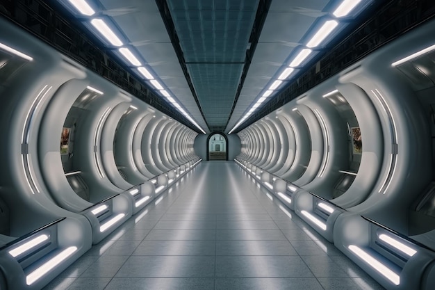 A tunnel with a sign reading'the tunnel'on it