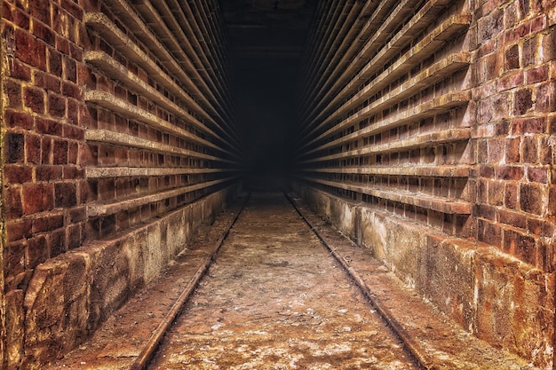 a tunnel with a tunnel that has a tunnel that has a tunnel underneath it