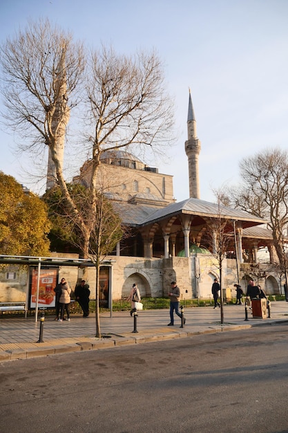 Turkey istanbul 12 january 2023 Mihrimah Sultan Mosque in Uskudar