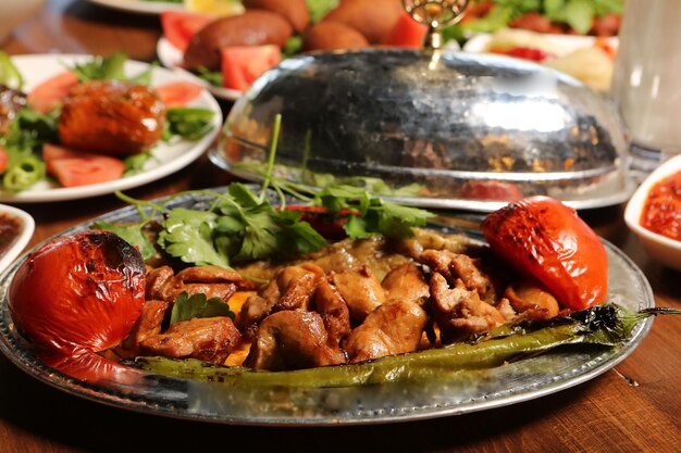 Turkish and Arabic Traditional Ramadan Kebab