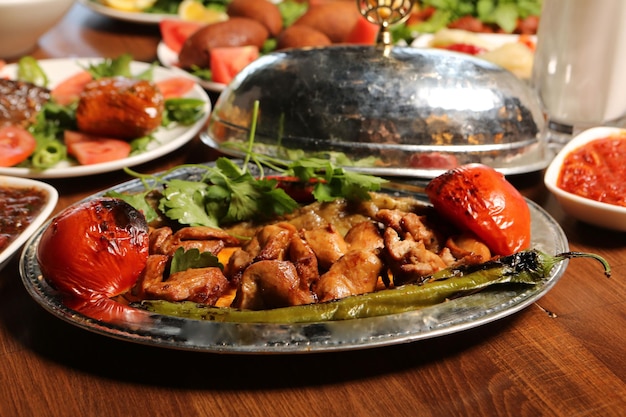 Turkish and Arabic Traditional Ramadan Kebab