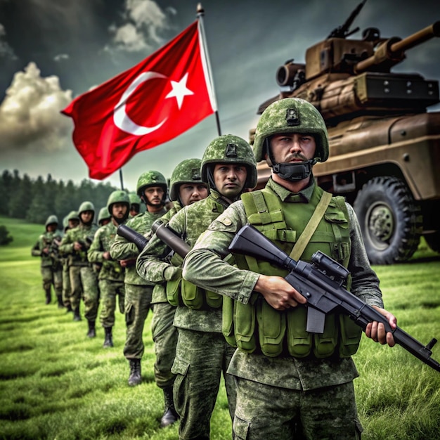 Photo turkish armed forces day on 30 august