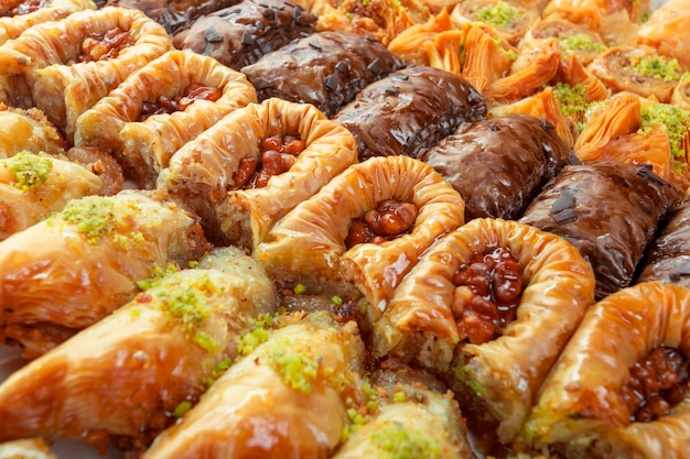 Turkish baklava dessert