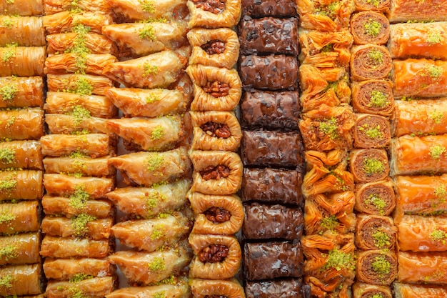 Turkish baklava dessert