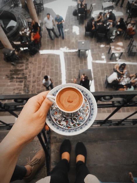 Photo turkish  coffee cup