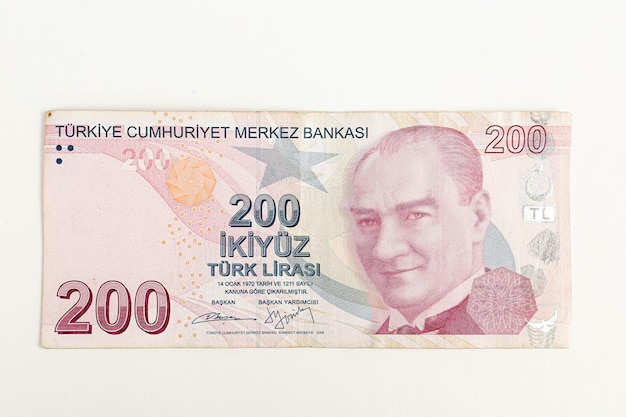 Turkish currency Turkish lira banknotes