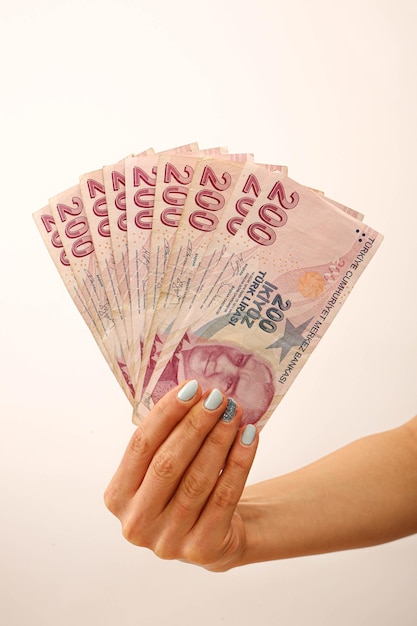 Turkish currency Turkish lira banknotes