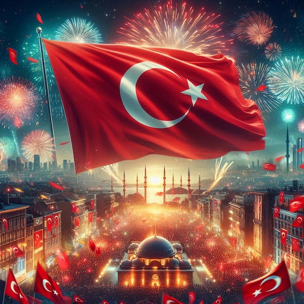 turkish republic day celebration