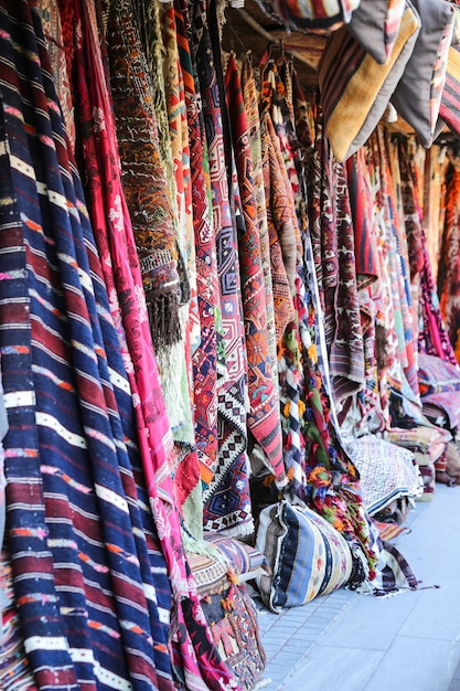 Turkish Traditional Carpets in Goreme Nevsehir Turkey