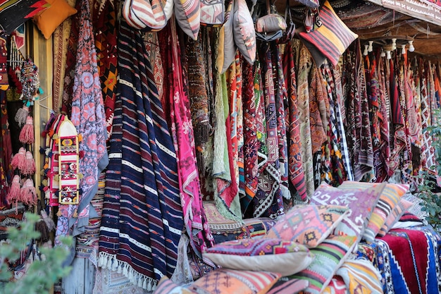 Turkish Traditional Carpets in Goreme Nevsehir Turkey