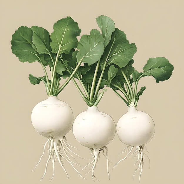 Turnips_with_visible_roots_and_green_leaves