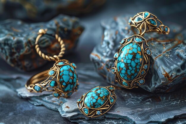 Photo turquoise jewelry collection a gift of elegance