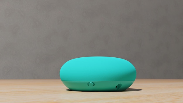 Turquoise Smart Speaker