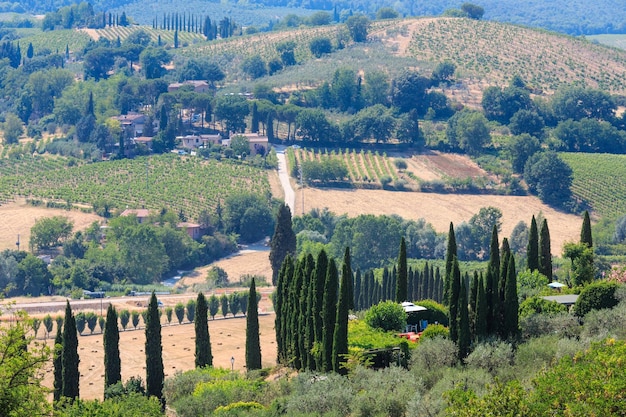 Tuscany countryside San Gimignano Italy