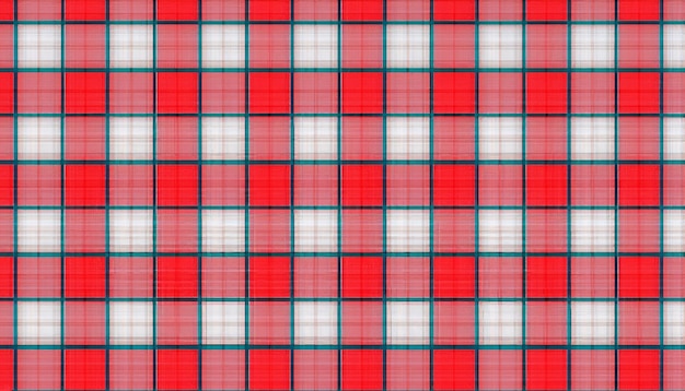 Tweed Elegance Red amp White Gingham Seamless