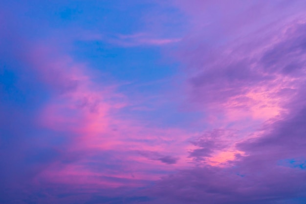 Twilight sunset sky background