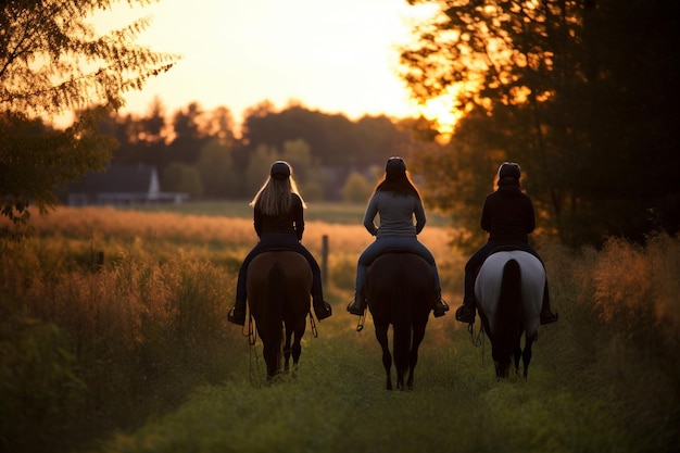 Twilight Trot Horseback Riding photo