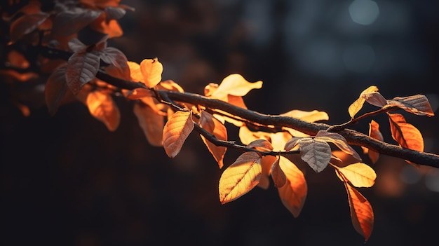 twisted jungle branch with plant growing isolated on a transparent background