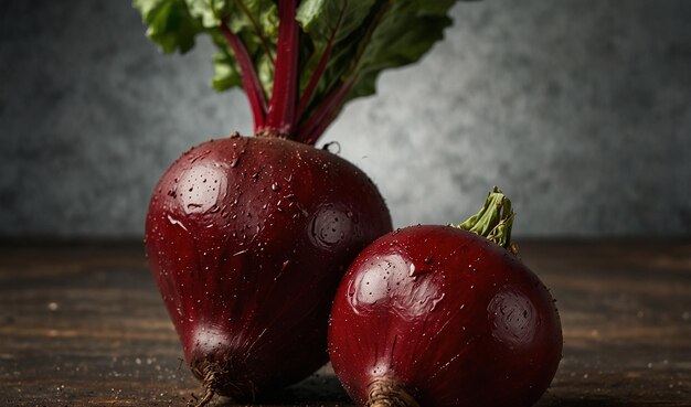 Photo two beets with the word  on them