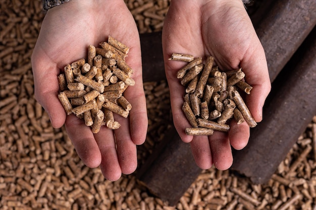 Photo two hands holding wood - fired energy - saving wood - fired energy - saving wood - fired energy - saving wood - fired energy - saving wood - fired energy - saving wood - fired energy -