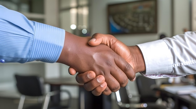 two men shaking hands with one being held up by another