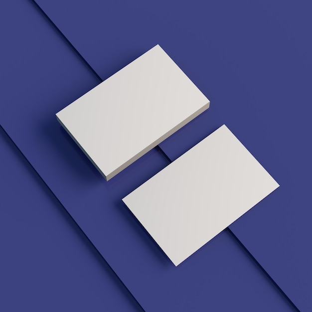 Two white boxes are on a blue background with a blue background