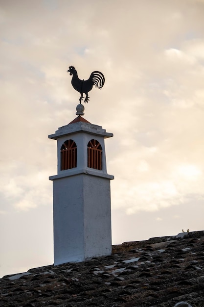 Typical architecture of Algarve chimneys