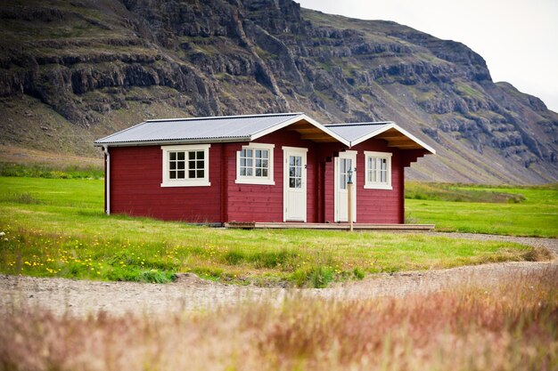 Typical Holiday House at North Iceland