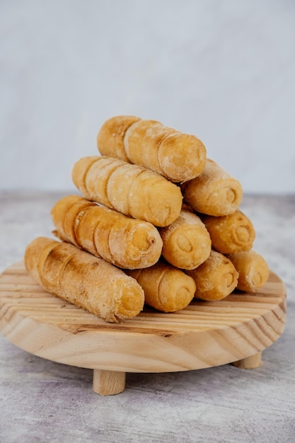 Typical Latin American appetizer called tequenos