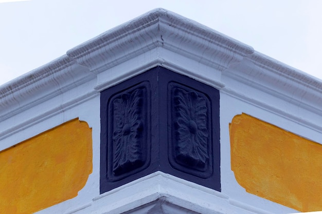 Typical Portuguese house detail from the Algarve region