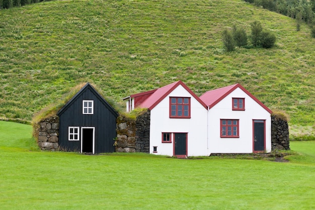 Typical Rural Icelandic houses