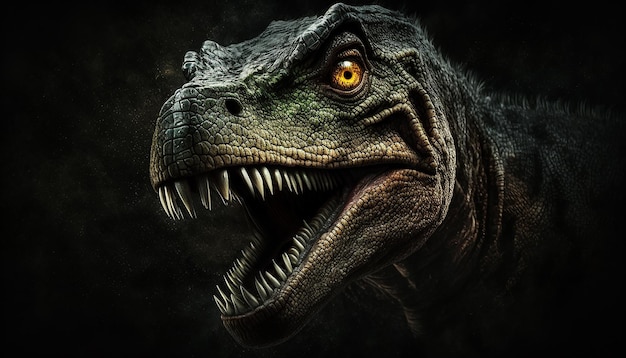 A tyrannosaurus rex is shown in a scene from the jurassic world.