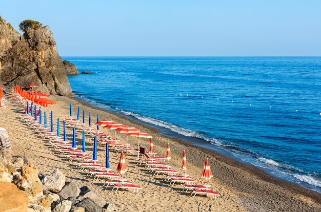 Tyrrhenian sea beach Campania Italy