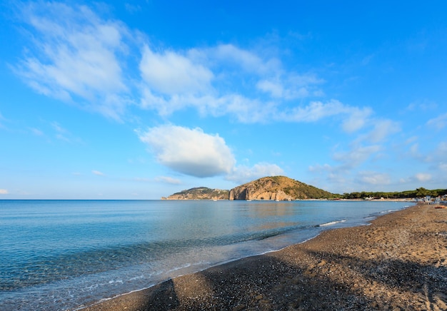 Tyrrhenian sea landscape Campania Italy