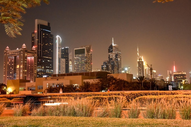 UAE Dubai Landscapes city building city skyline with a lot of tall buildings in the background