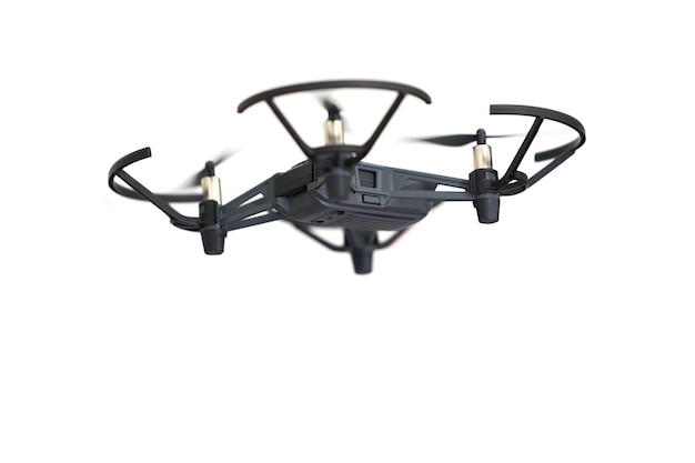 Photo uav fly with motion blur rotators