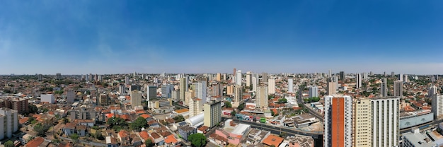 Uberaba, State of Minas Gerais, Brazil - Aerial view of the city