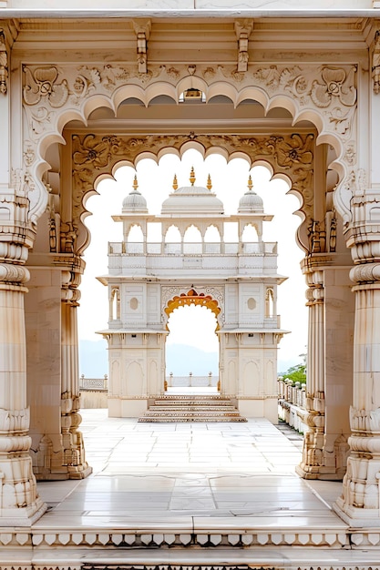 Udaipur India City Palace landscape hindu