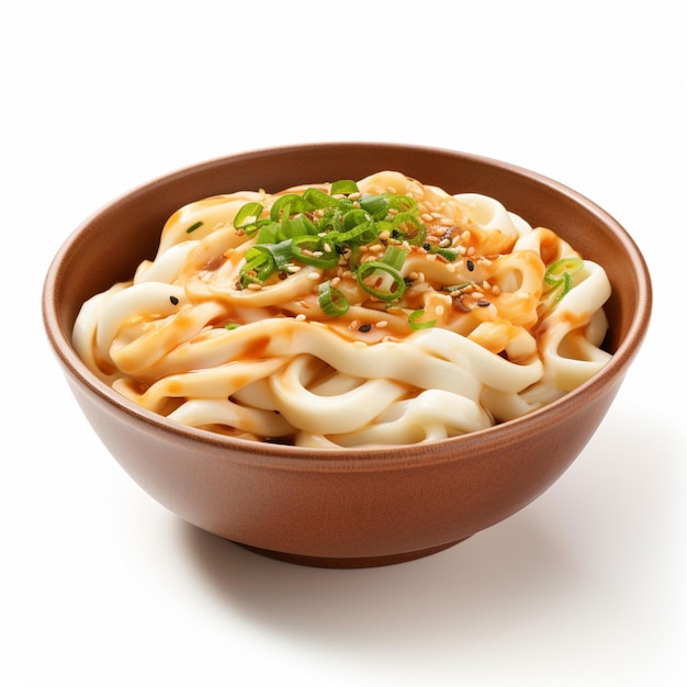 Udon with white background high quality ultra hd