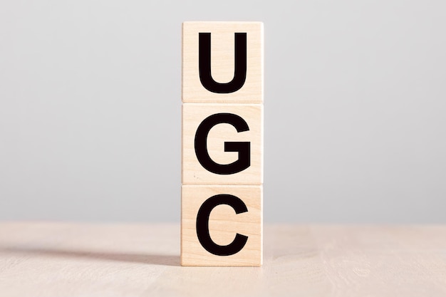 UGC user generated content concept SMM and marketing