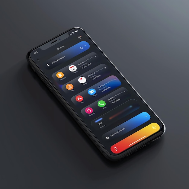 Photo ui designs for iphone screen time notification